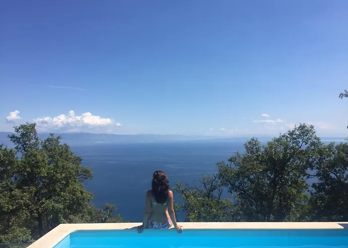 Moderne Familienwohnung Mit Panorama-Meerblick Медвежа