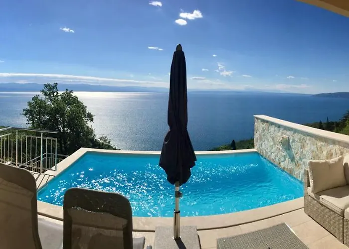 Moderne Familienwohnung Mit Panorama-Meerblick Медвежа