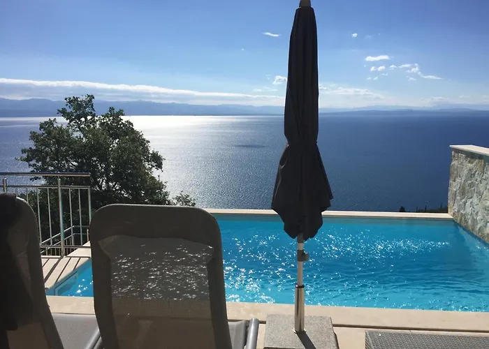 Moderne Familienwohnung Mit Panorama-Meerblick Maison d'hôtes Medveja